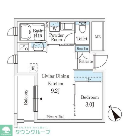 エル・セレーノ西早稲田の物件間取画像